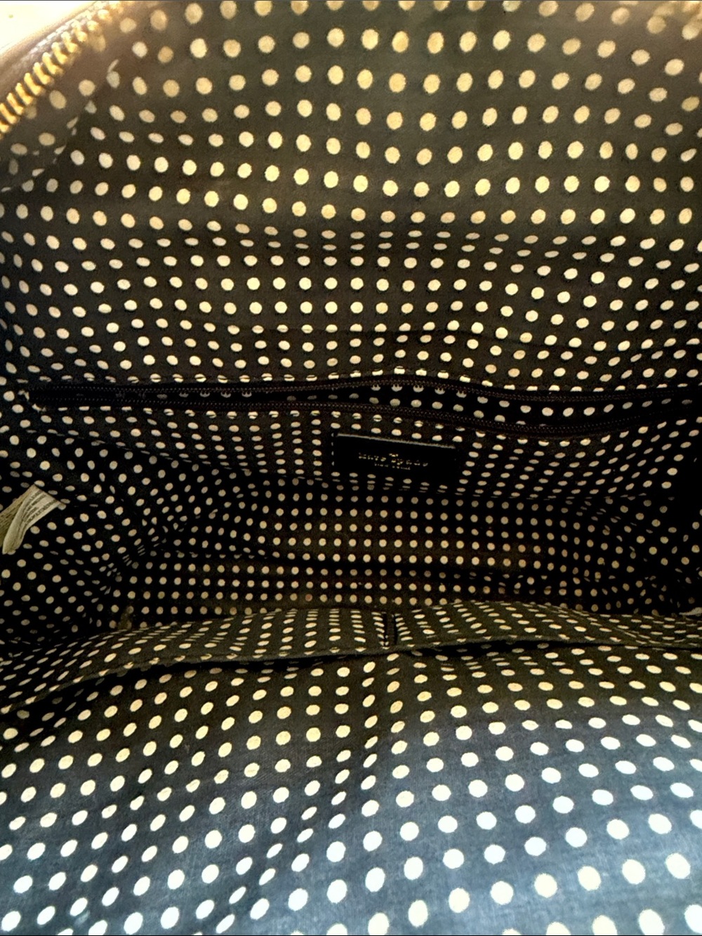kate spade Black Quilted Dome Satchel with Gold Accents - Picture 6 of 6